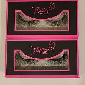 BRAND New!! Flutter KELSEY MINK Eyelashes Dimensional (2 pairs)